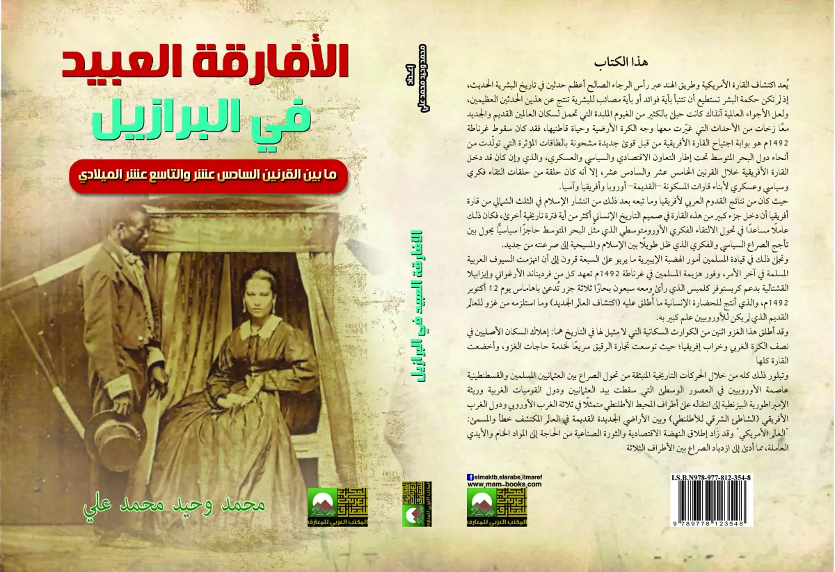 الأفارقة العبيد في البرازيل مابين القرنين السادس عشر  والتاسع عشر الميلادي